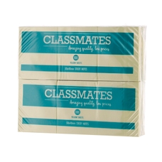 Classmates Sticky Notes - Yellow - 40 x 50mm - Pack of 12